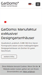 Mobile Screenshot of gardomo.de